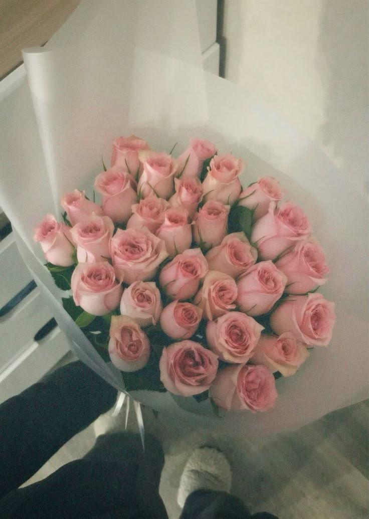 Paper Font Kit workshop space where corporate flower arrangements are designed and prepared for business delivery